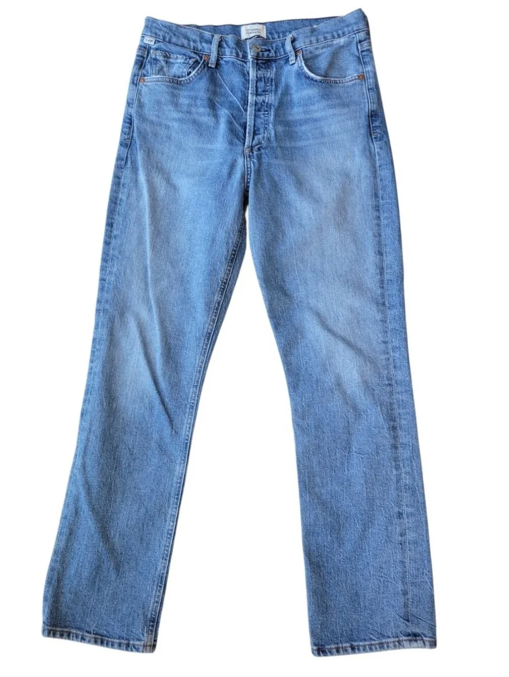 Citizens Of Humanity Jeans Sz 26 Charlotte High Rise Straight In Tinker